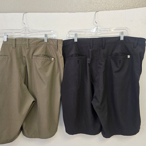 Mens Hurley Quick Dry Shorts Lot 4 Pairs Sz 40 Gray Black Blue Olive Golf P0289 - Picture 2 of 11